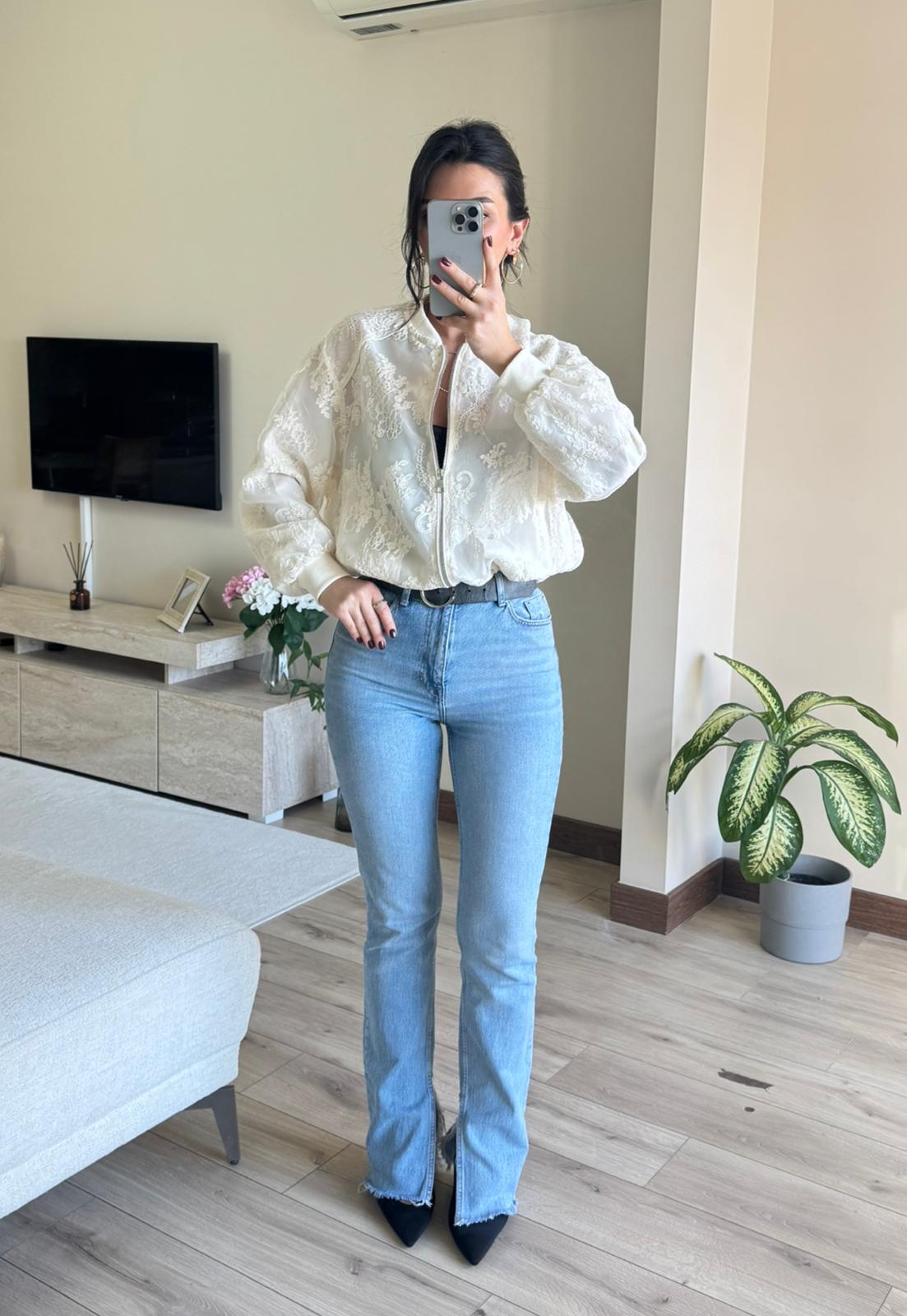 Fisto İşlemeli Ceket