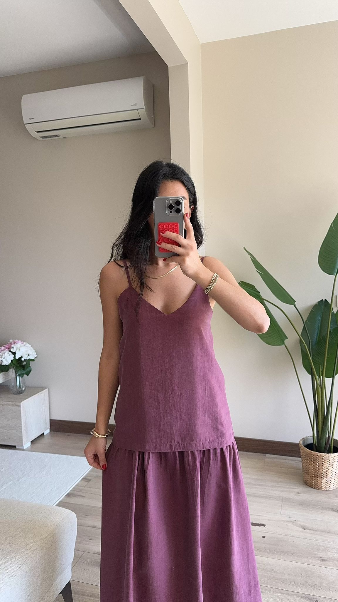 Askılı Tensel Elbise