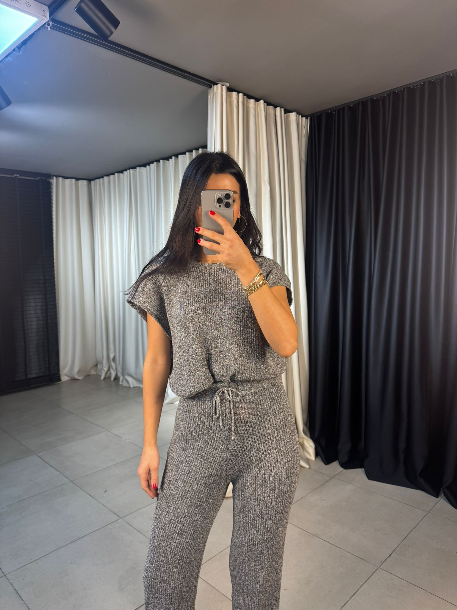 Yarım Kollu Triko Takım