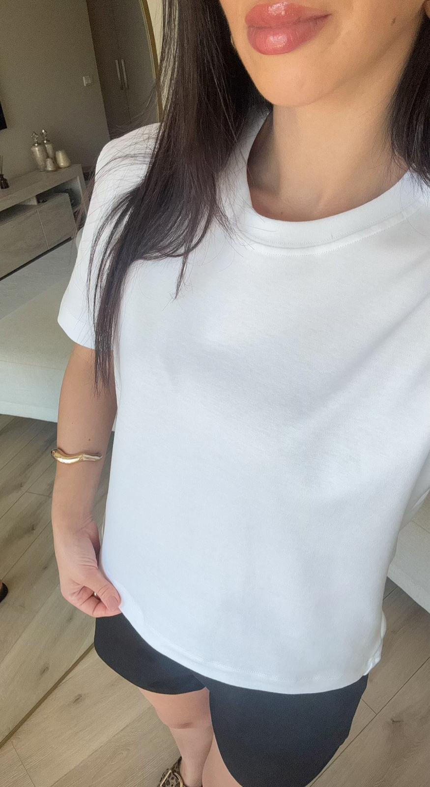 Bisiklet Yaka Cos Basic Tshirt