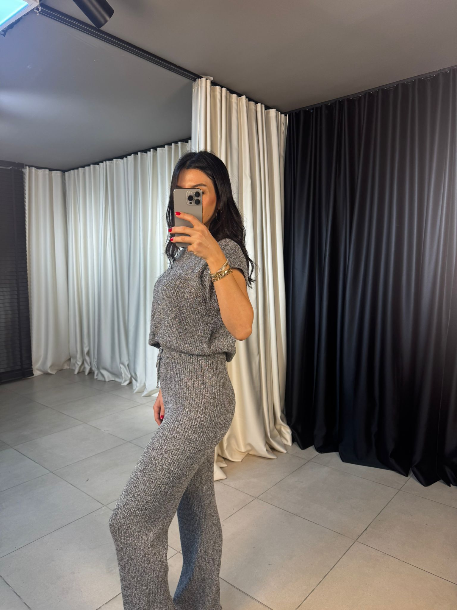 Yarım Kollu Triko Takım