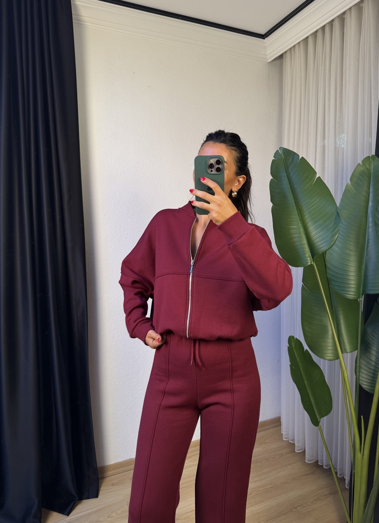 Şardonlu Çımalı Hakim Yaka Takım