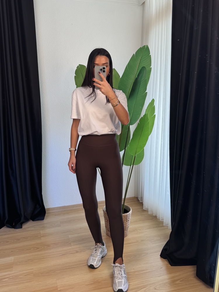 Topuk Lastikli Toparlayıcı Füzo Tayt