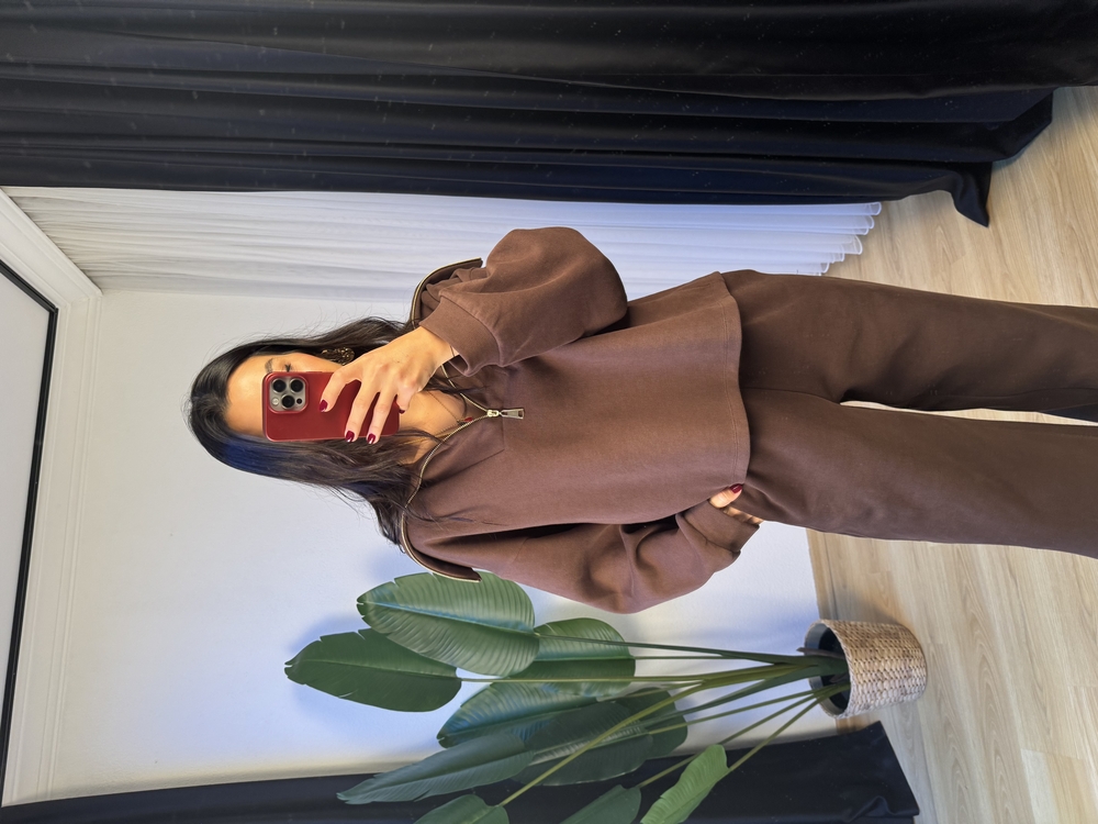 Dik Yaka Fermuarlı Selanik Takım